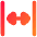 Triangle Arrow Expand Horizontal Icon from Flex Gradient Set