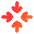 Line Arrow Point Center Icon from Flex Gradient Set