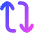 Line Arrow Reload Vertical 1 Icon from Flex Gradient Set
