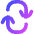 Line Arrow Reload Vertical 2 Icon from Flex Gradient Set