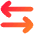 Line Arrow Transfer Horizontal 3 Icon from Flex Gradient Set