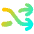 Shuffle Line Arrow Icon from Flex Gradient Set