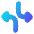 Triangle Arrow Dodge 3 Icon from Flex Gradient Set