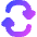 Triangle Arrow Reload Vertical 2 Icon from Flex Gradient Set
