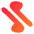 Triangle Arrow Transfer Diagonal 2 Icon from Flex Gradient Set