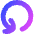 Line Arrow Rotate Left 4 Icon from Flex Gradient Set