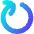 Line Arrow Rotate Right 5 Icon from Flex Gradient Set