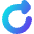 Triangle Arrow Rotate Right 1 Icon from Flex Gradient Set