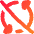 Triangle Arrow Synchronize Disable Icon from Flex Gradient Set