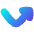 Triangle Arrow Bounce Up Right Icon from Flex Gradient Set