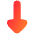 Triangle Arrow Down 1 Icon from Flex Gradient Set