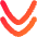Double Tailless Line Arrow Down Icon from Flex Gradient Set