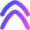 Double Tailless Line Arrow Up Icon from Flex Gradient Set