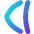 Tailless Line Arrow Left 2 Icon from Flex Gradient Set
