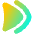 Double Tailless Triangle Arrow Right Icon from Flex Gradient Set