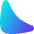 Tailless Triangle Arrow Bottom Left Icon from Flex Gradient Set