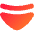 Tailless Triangle Arrow Down 2 Icon from Flex Gradient Set