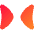 Tailless Triangle Arrow Shrink Horizontal 1 Icon from Flex Gradient Set