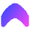 Chevron Arrow Up Icon from Flex Gradient Set