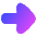 Thick Arrow Right Large Icon from Flex Gradient Set