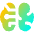 Artificial Intelligence Brain Icon from Flex Gradient Set