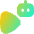 Ai Generate Video Robot Icon from Flex Gradient Set