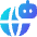 Ai Network Robot Icon from Flex Gradient Set