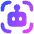 Ai Scanner Robot Icon from Flex Gradient Set