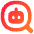 Ai Upscale Robot Icon from Flex Gradient Set