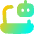 Laptop Ai Robot Icon from Flex Gradient Set