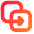 Free Return Icon from Flex Gradient Set
