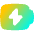 Battery Charging Icon from Flex Gradient Set