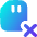 Sd Card Delete Cross Icon from Flex Gradient Set