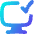 Desktop Check Icon from Flex Gradient Set
