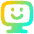Desktop Emoji Icon from Flex Gradient Set