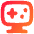 Desktop Game Icon from Flex Gradient Set