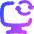 Desktop Sync Icon from Flex Gradient Set