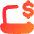 Laptop Dollar Icon from Flex Gradient Set