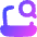 Laptop Search Icon from Flex Gradient Set