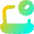 Laptop Time Icon from Flex Gradient Set