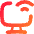 Monitor Wifi Icon from Flex Gradient Set