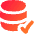 Database Check Icon from Flex Gradient Set