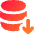 Database Download Icon from Flex Gradient Set
