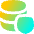 Database Shield Icon from Flex Gradient Set