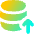 Database Upload Icon from Flex Gradient Set