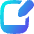 Hand Held Tablet Writing Icon from Flex Gradient Set