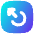 Power Off Square Icon from Flex Gradient Set