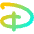 Disney Plus Logo Icon from Flex Gradient Set