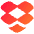 Dropbox Logo Icon from Flex Gradient Set