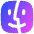 Finder Logo Icon from Flex Gradient Set